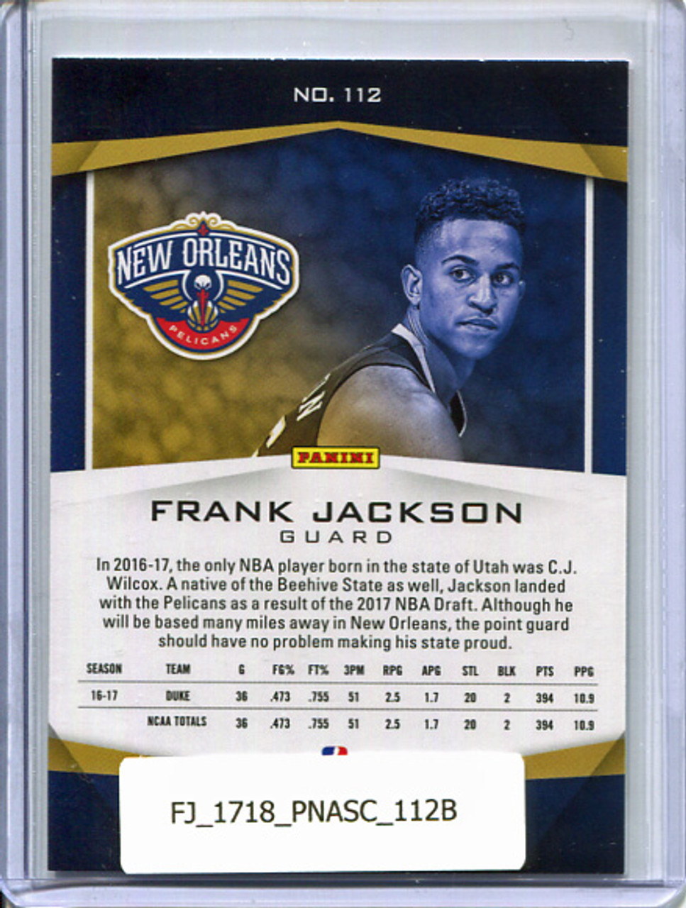 Frank Jackson 2017-18 Ascension #112B
