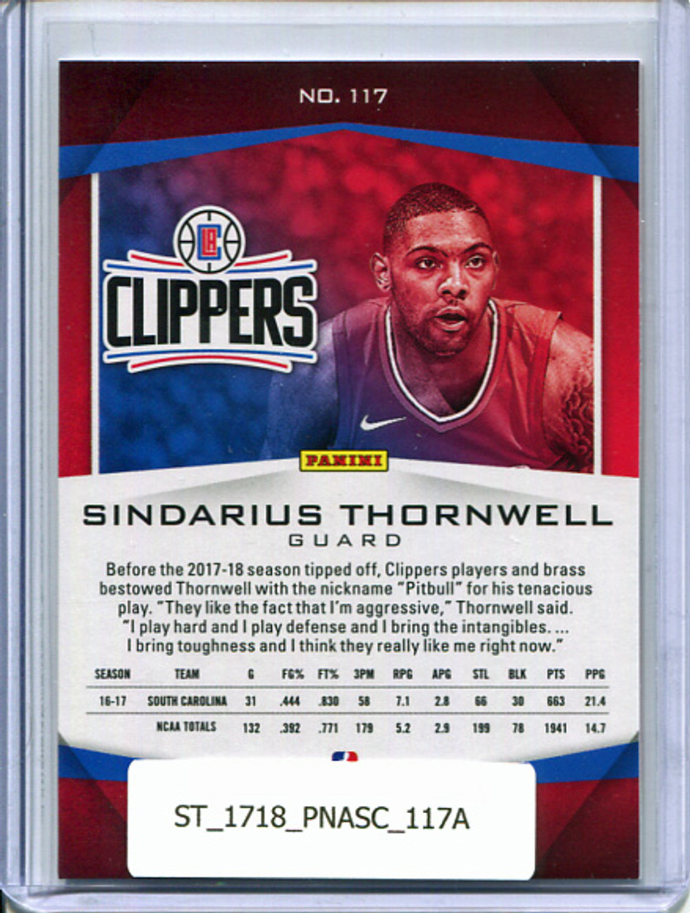 Sindarius Thornwell 2017-18 Ascension #117A