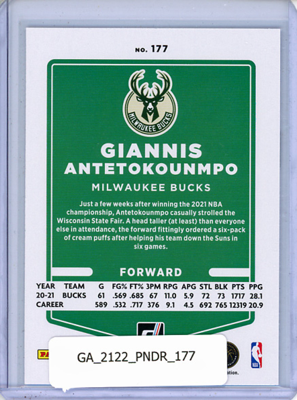 Giannis Antetokounmpo 2021-22 Donruss #177