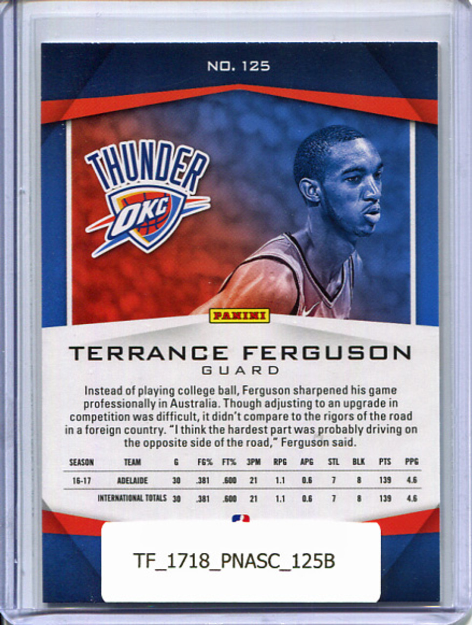 Terrance Ferguson 2017-18 Ascension #125B