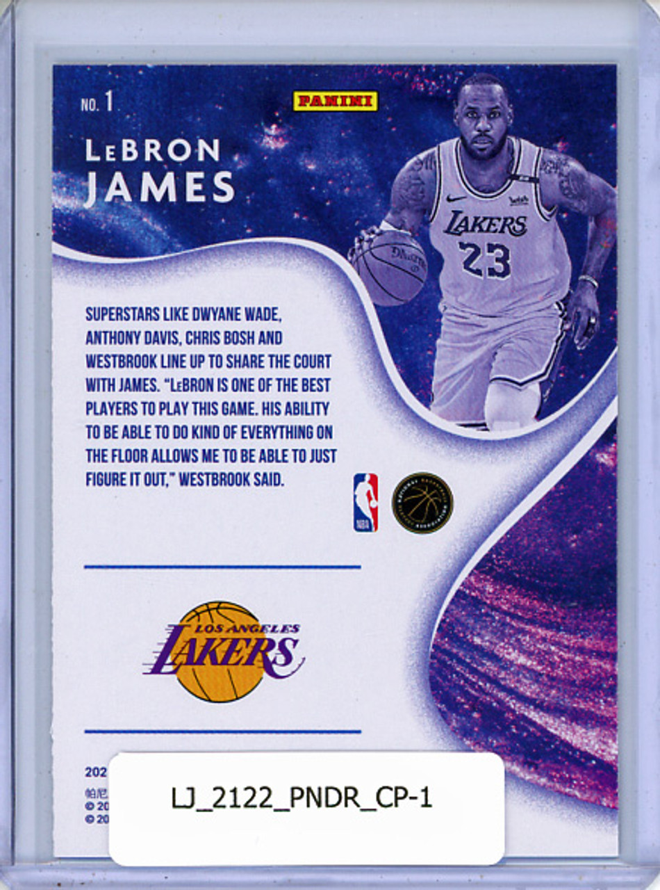 LeBron James 2021-22 Donruss, Complete Players #1