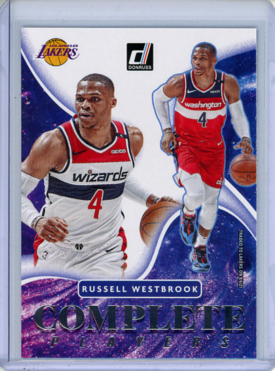 Russell Westbrook 2021-22 Donruss, Complete Players #4