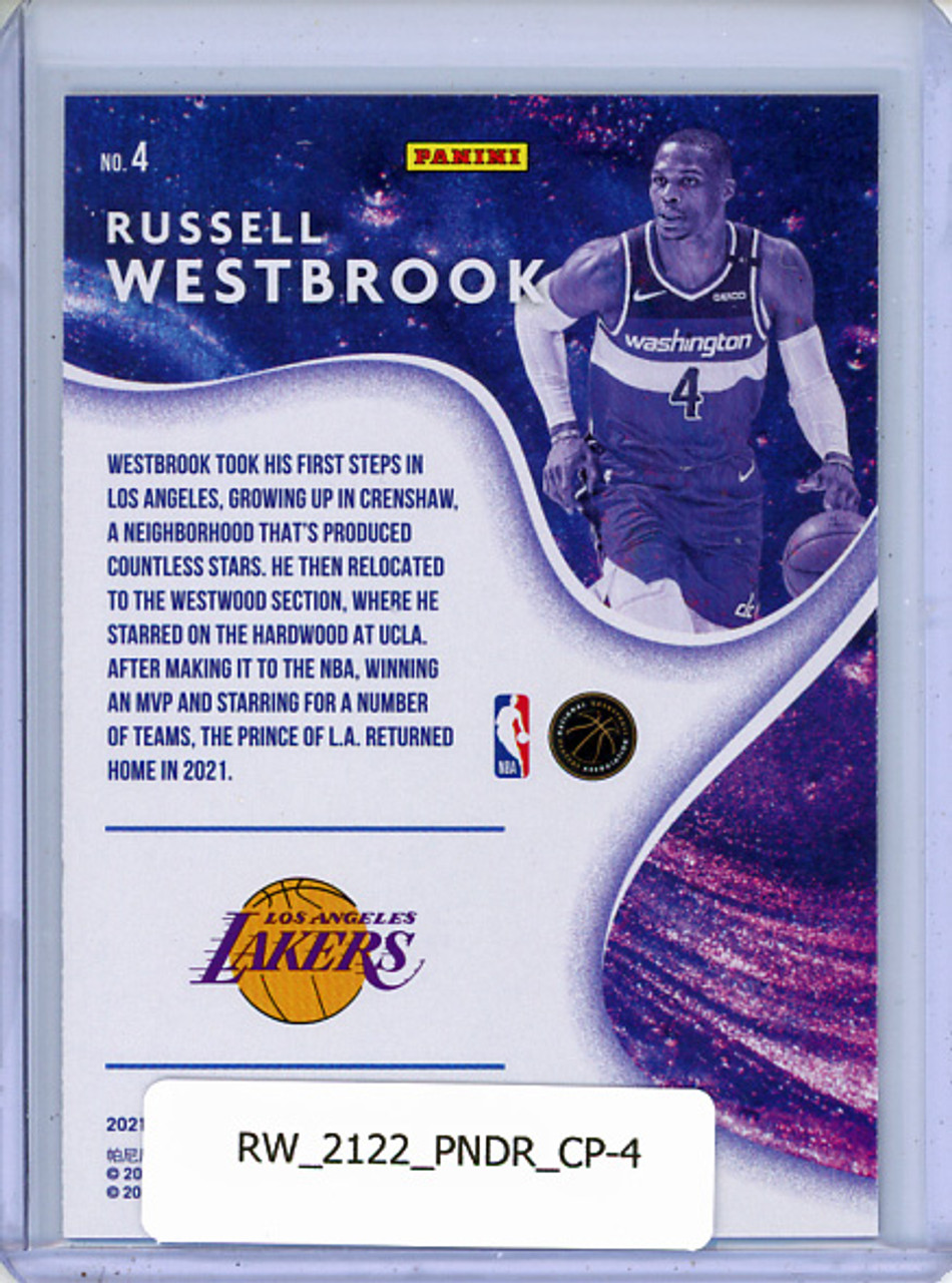 Russell Westbrook 2021-22 Donruss, Complete Players #4