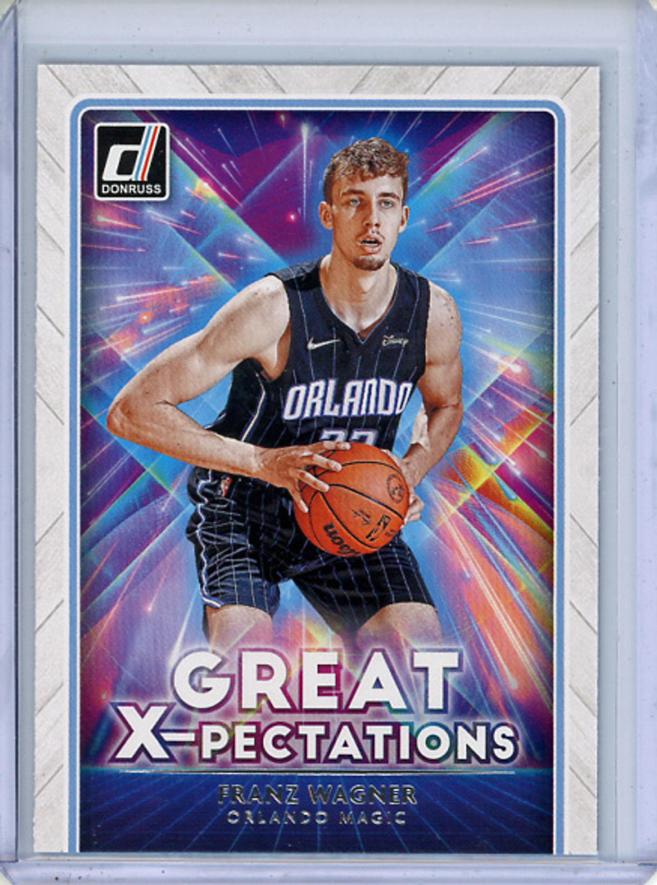 Franz Wagner 2021-22 Donruss, Great X-Pectations #12