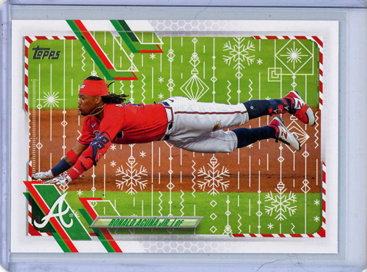 Ronald Acuna Jr. 2021 Topps Holiday #HW200