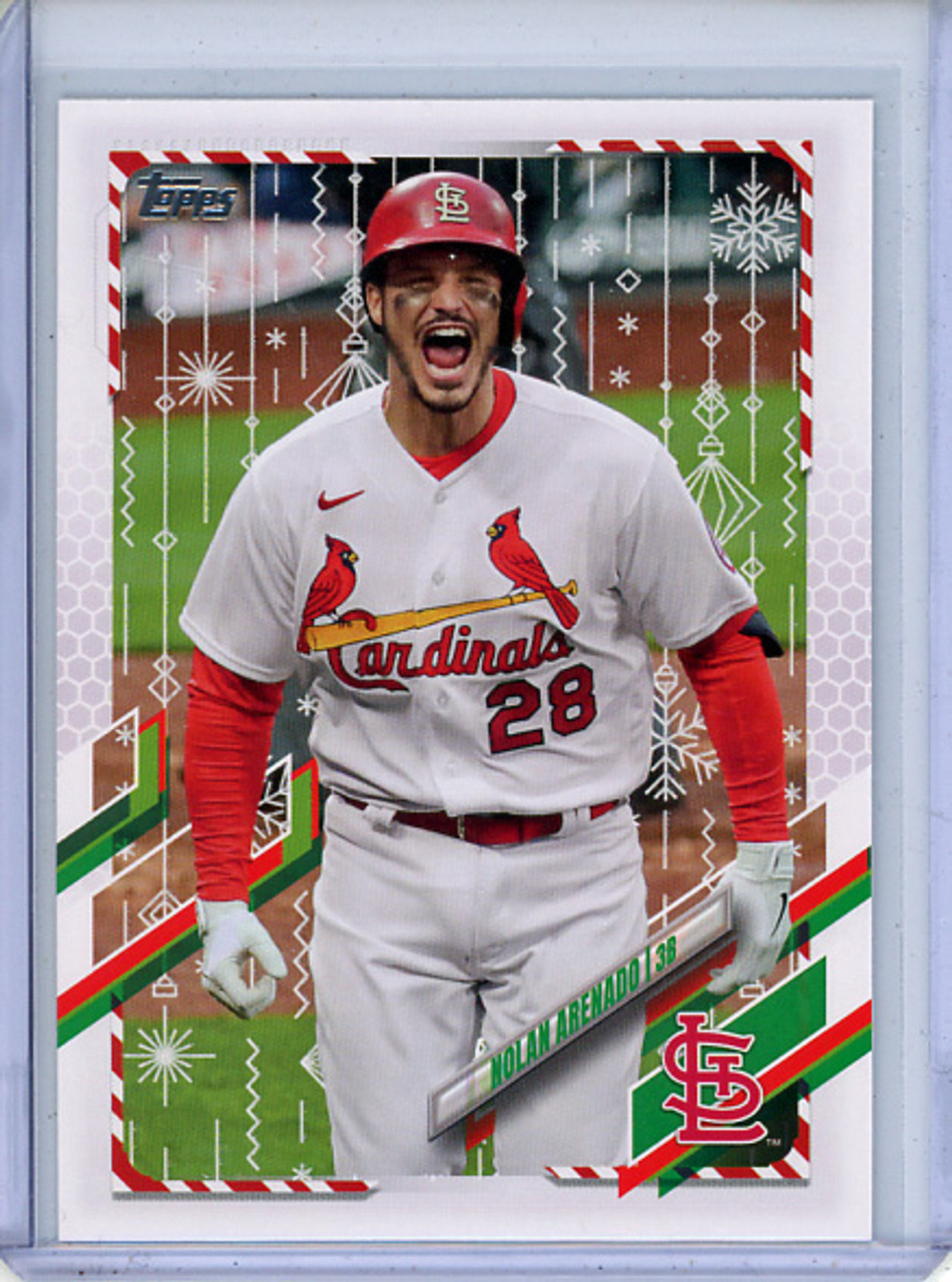 Nolan Arenado 2021 Topps Holiday #HW12 Metallic