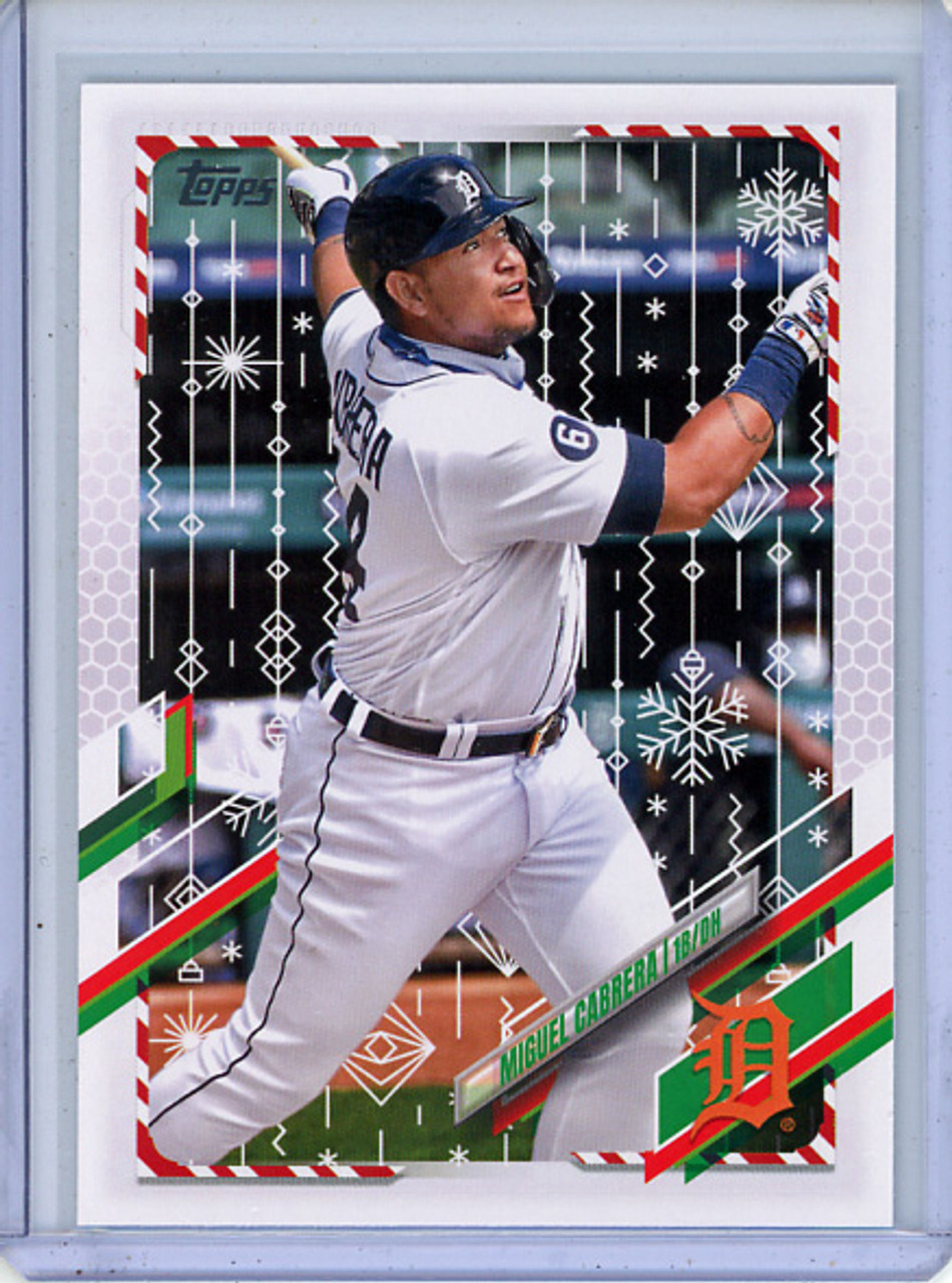 Miguel Cabrera 2021 Topps Holiday #HW17