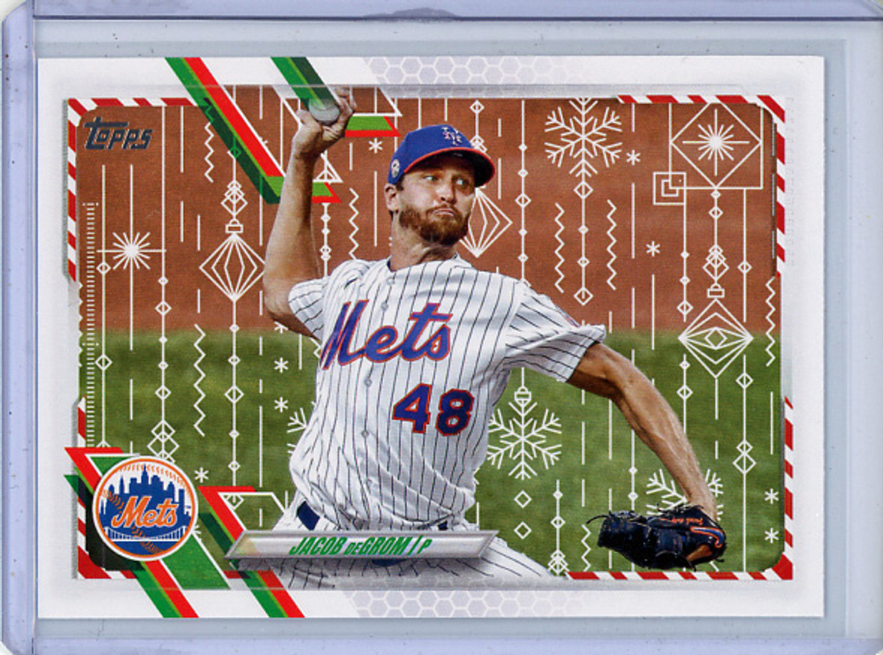 Jacob DeGrom 2021 Topps Holiday #HW22