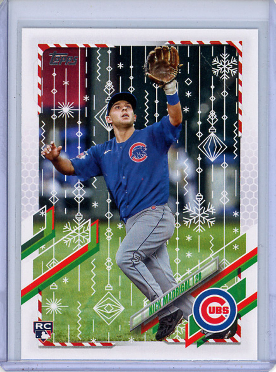 Nick Madrigal 2021 Topps Holiday #HW198