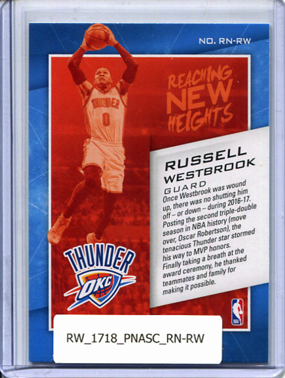 Russell Westbrook 2017-18 Ascension, Reaching New Heights #RN-RW
