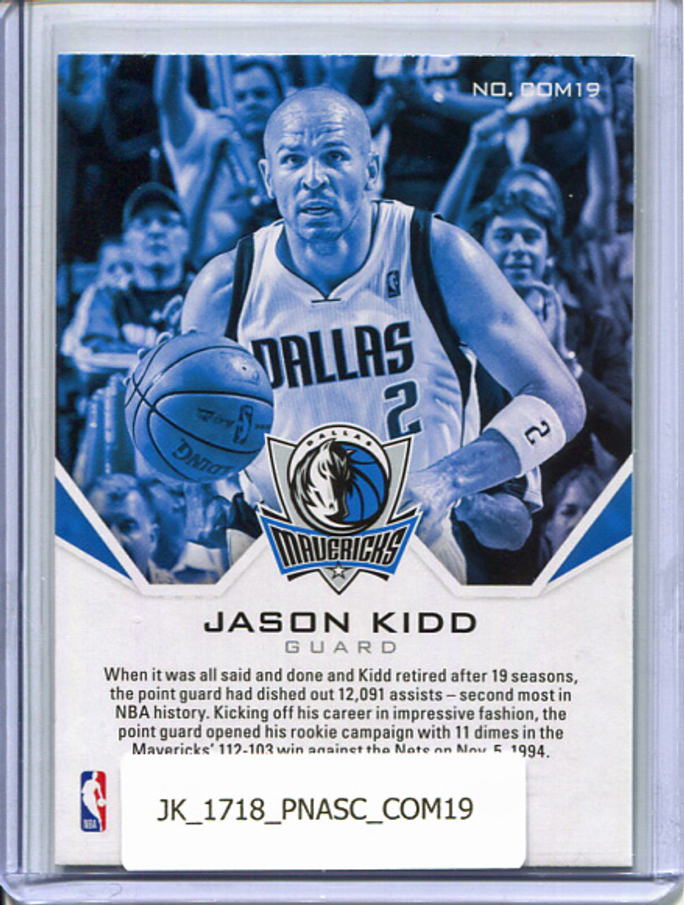 Jason Kidd 2017-18 Ascension, Composure #COM19