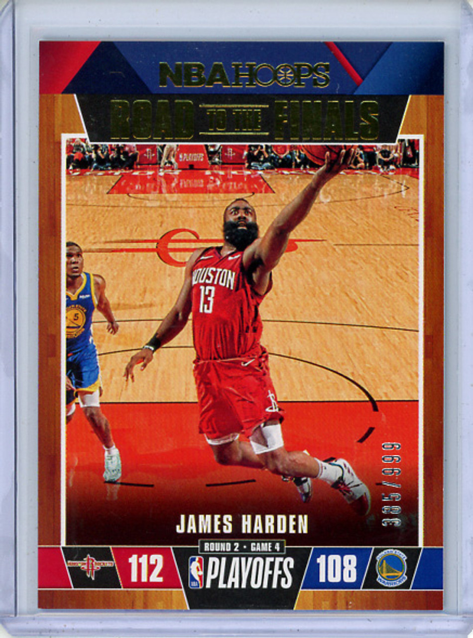 James Harden 2019-20 Hoops, Road to the Finals #57 Second Round (#385/999)