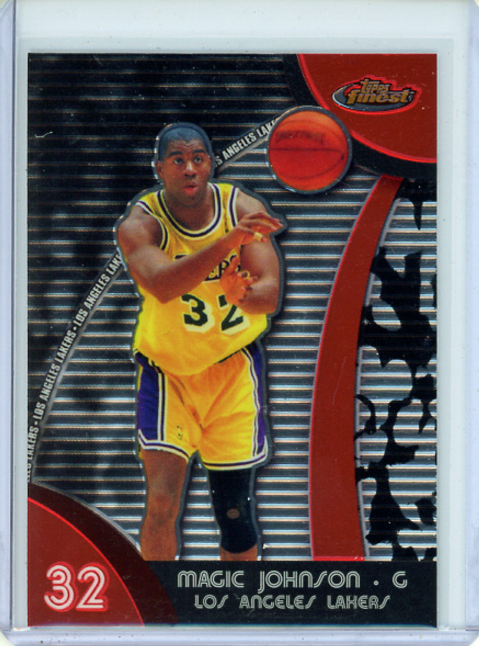 Magic Johnson 2007-08 Finest #43