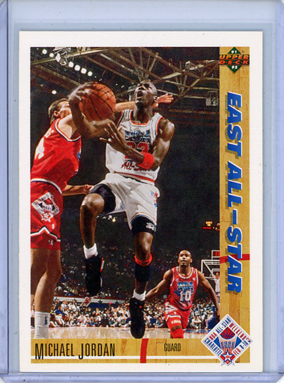 Michael Jordan 1991-92 Upper Deck #69 All-Star