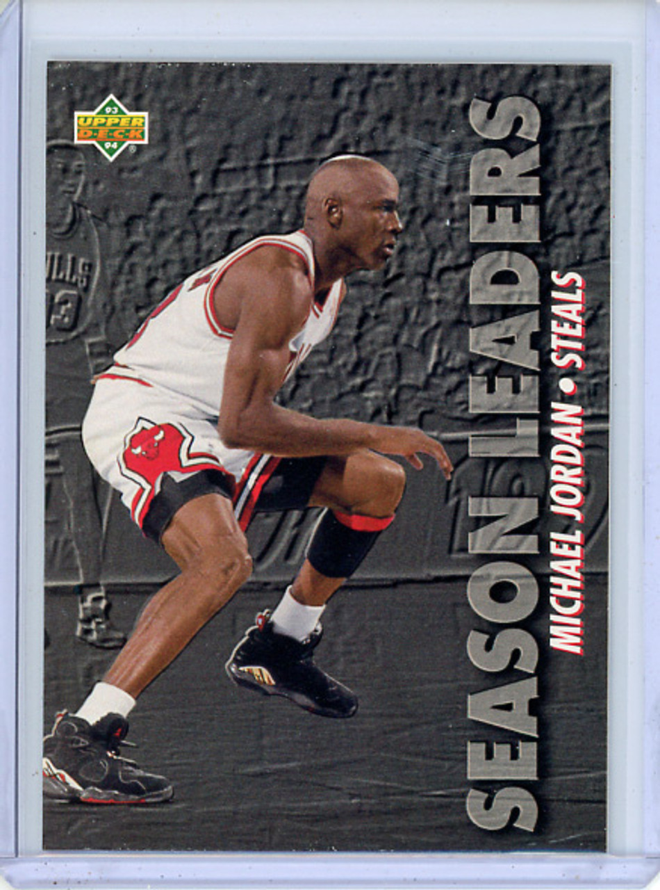 Michael Jordan 1993-94 Upper Deck #171 Season Leaders