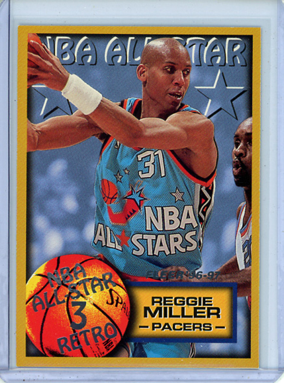 Reggie Miller 1996-97 Fleer #321 All-Star