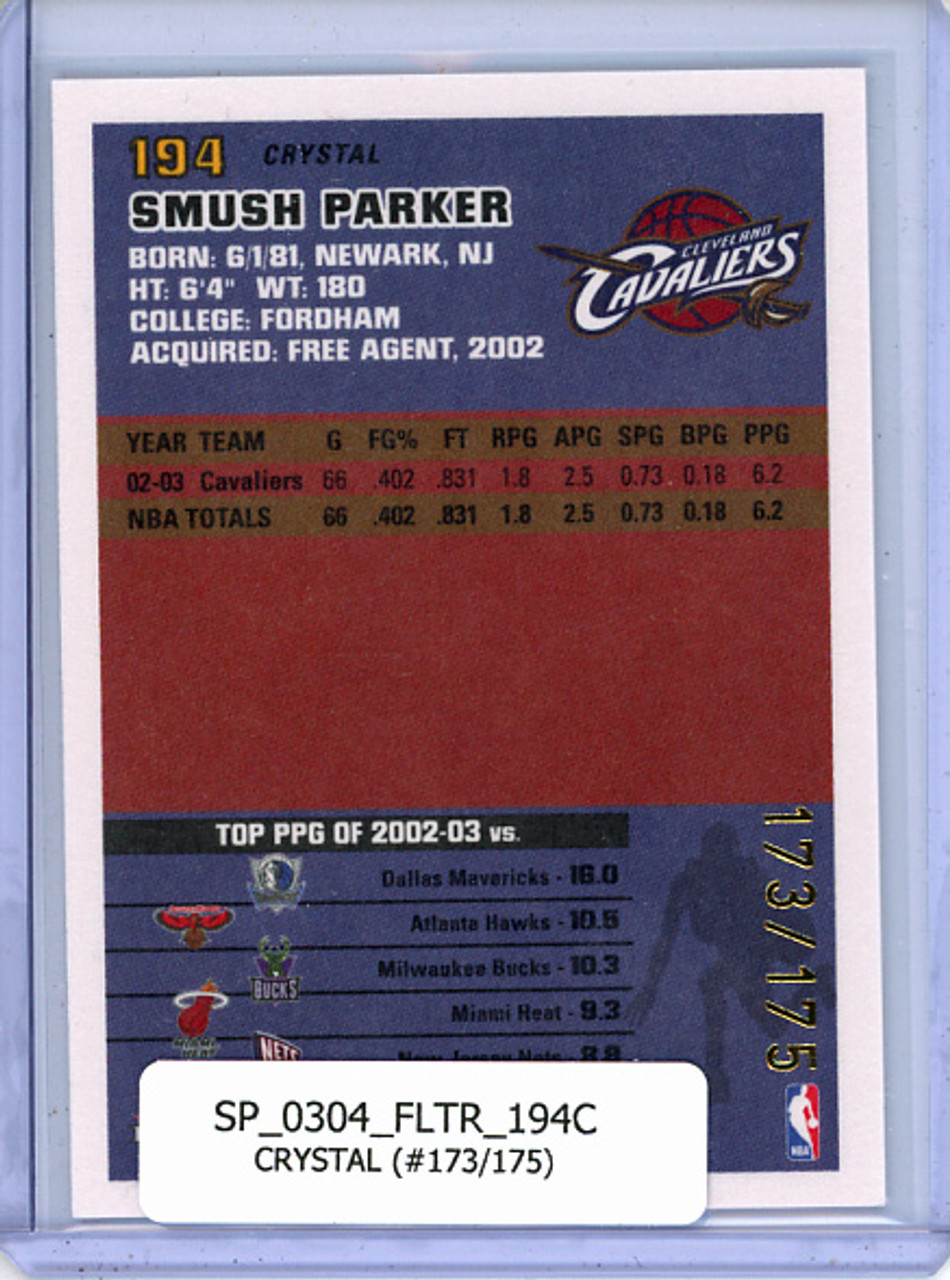 Smush Parker 2003-04 Tradition #194 Crystal (#173/175)