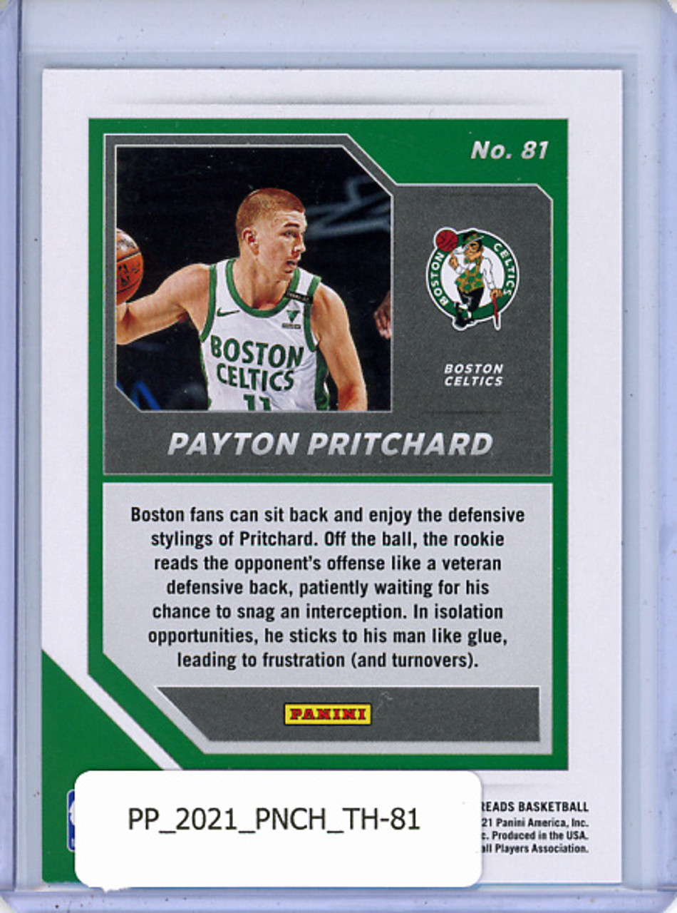 Payton Pritchard 2020-21 Chronicles, Threads #81
