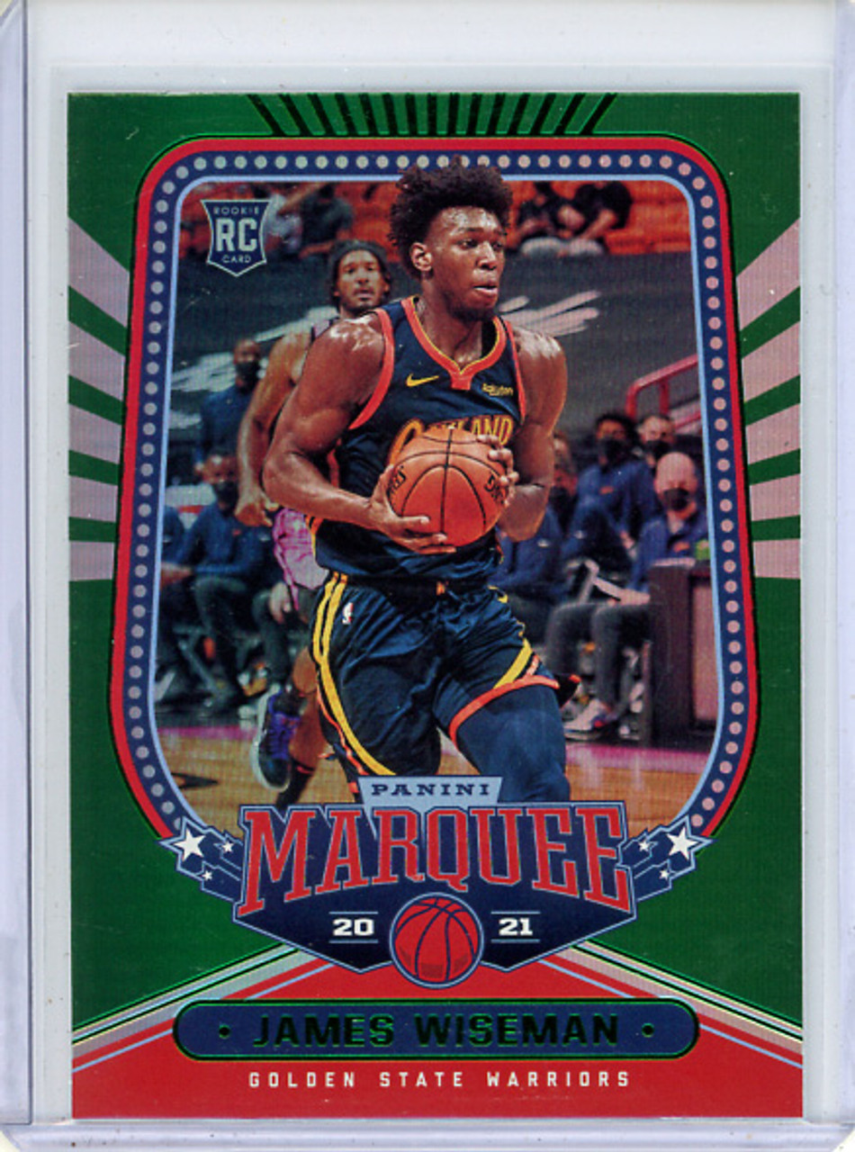James Wiseman 2020-21 Chronicles, Marquee #259 Green