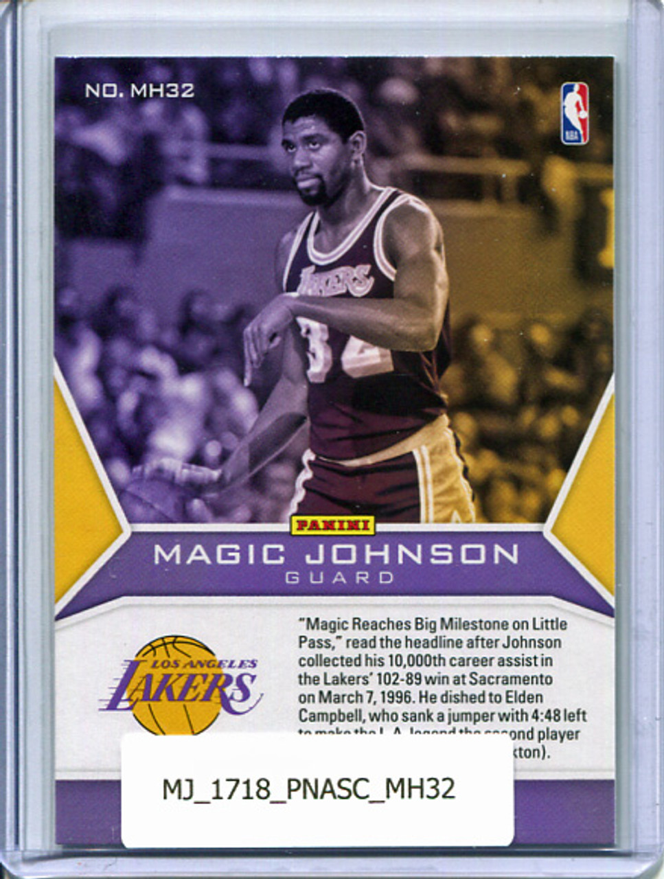 Magic Johnson 2017-18 Ascension, Making History #MH32