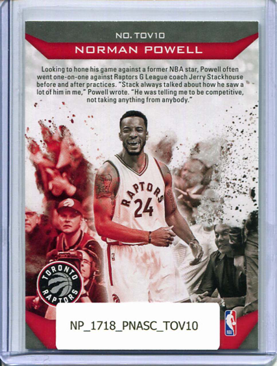 Norman Powell 2017-18 Ascension, The Thrill of Victory #TOV10