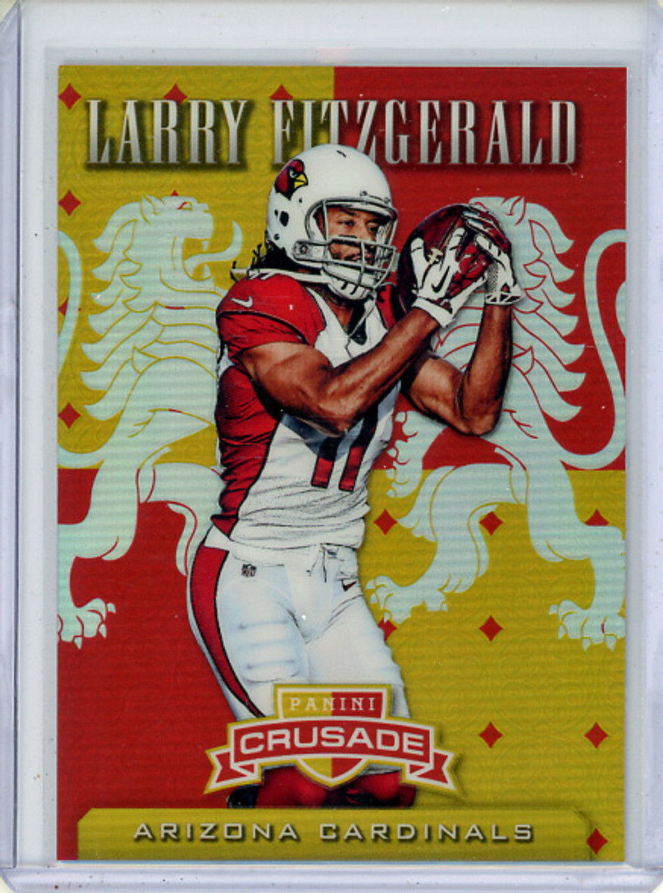 Larry Fitzgerald 2015 Rookies & Stars, Crusade #C11 Red (#69/99)