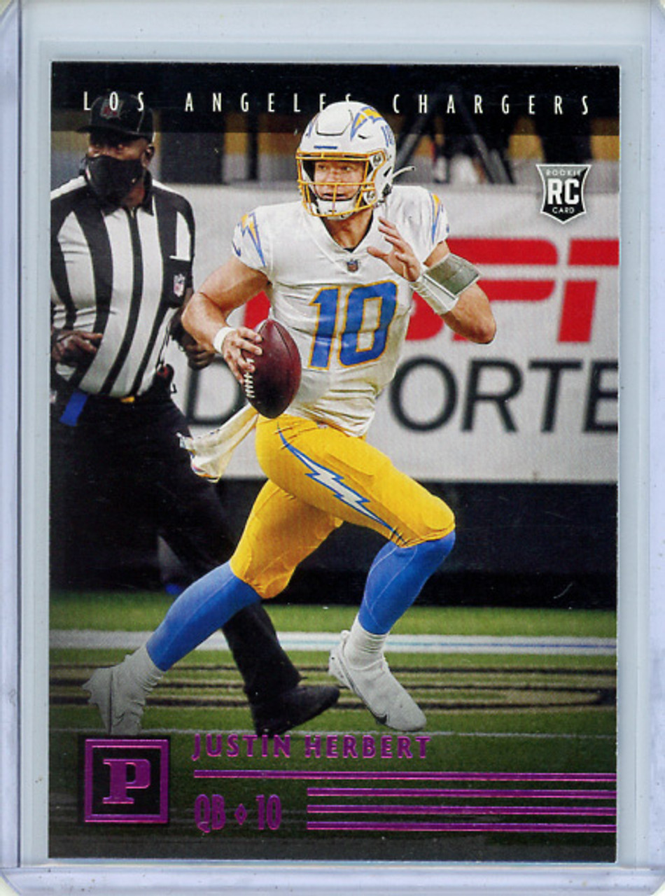 Justin Herbert 2020 Chronicles, Panini #PA-3 Pink