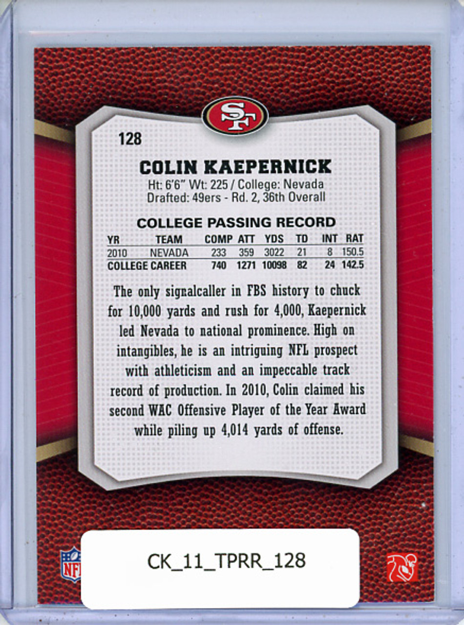 Colin Kaepernick 2011 Topps Rising Rookies #128