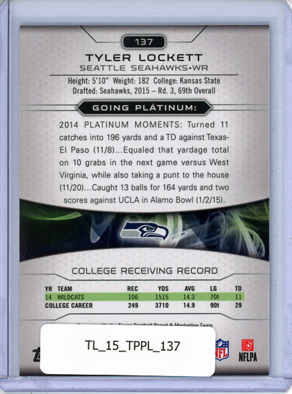 Tyler Lockett 2015 Platinum #137