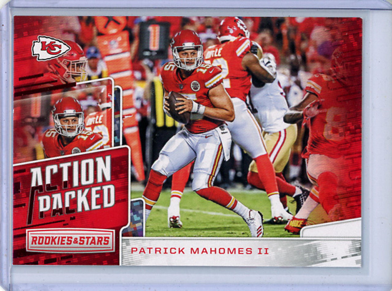 Patrick Mahomes II 2018 Rookies & Stars, Action Packed #AP-12