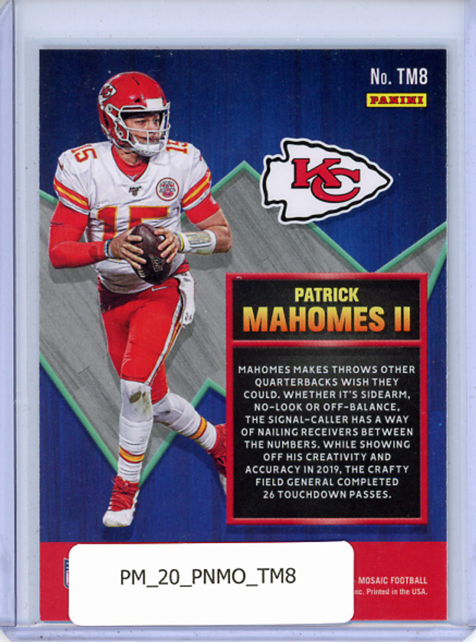 Patrick Mahomes II 2020 Mosaic, Touchdown Masters #TM8