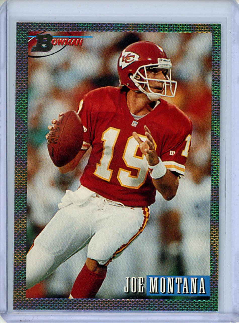 Joe Montana 1993 Bowman #200