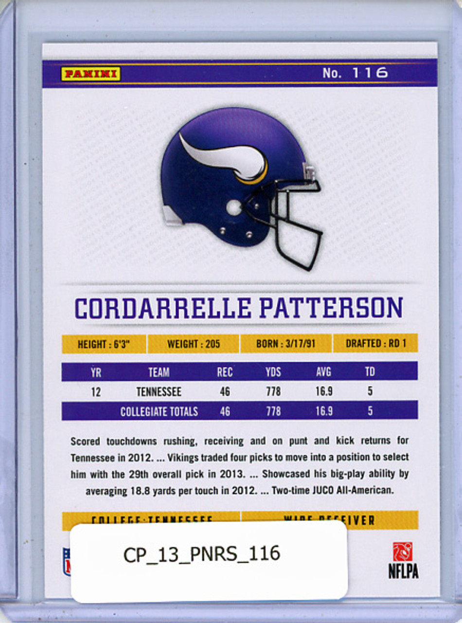 Cordarrelle Patterson 2013 Rookies & Stars #116