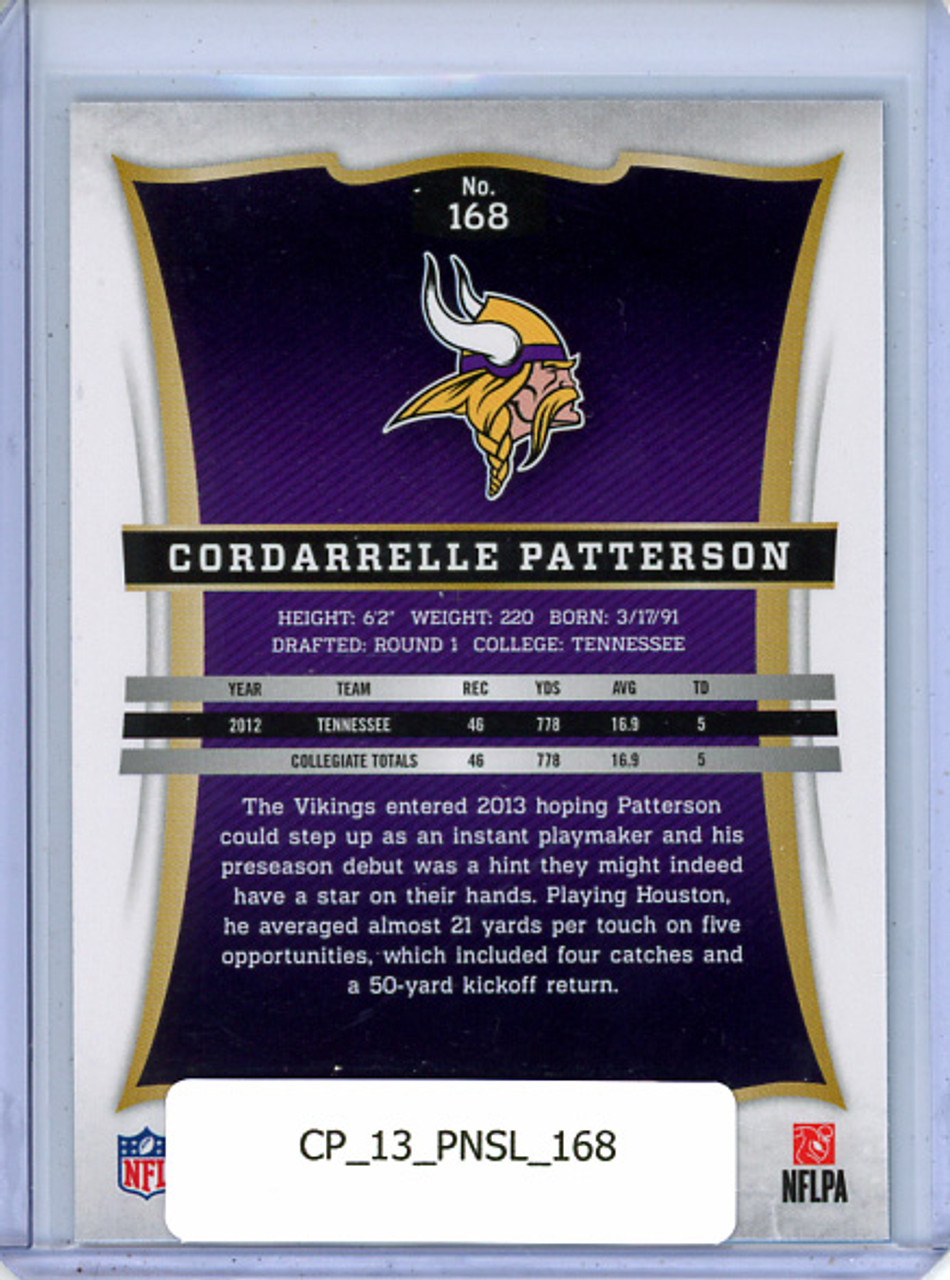 Cordarrelle Patterson 2013 Select #168