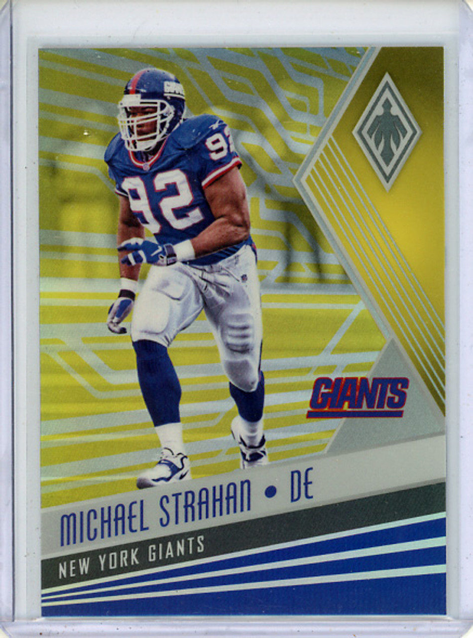 Michael Strahan 2017 Phoenix #72 Yellow (#54/75)