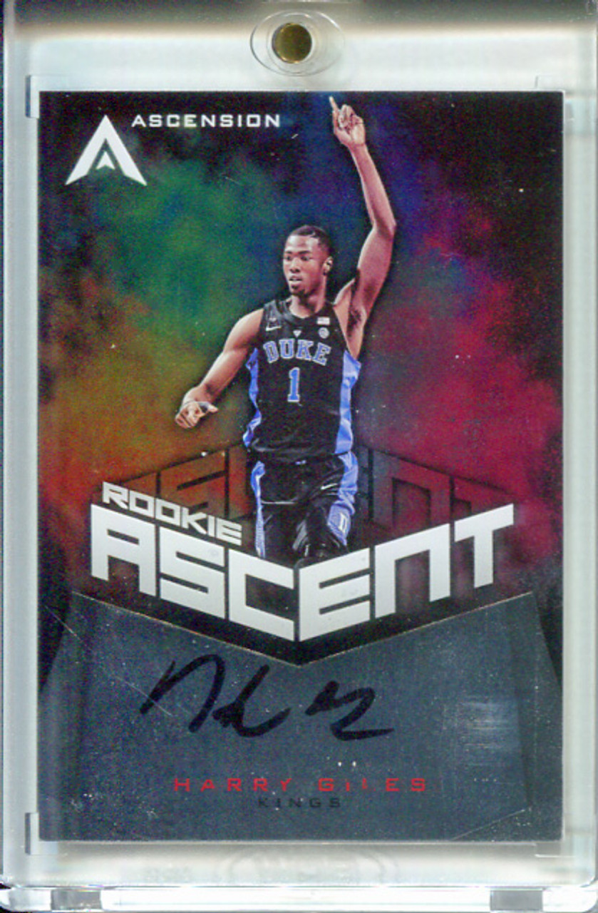 Harry Giles 2017-18 Ascension, Rookie Ascent Autographs #ASC-HAR (#001/299)