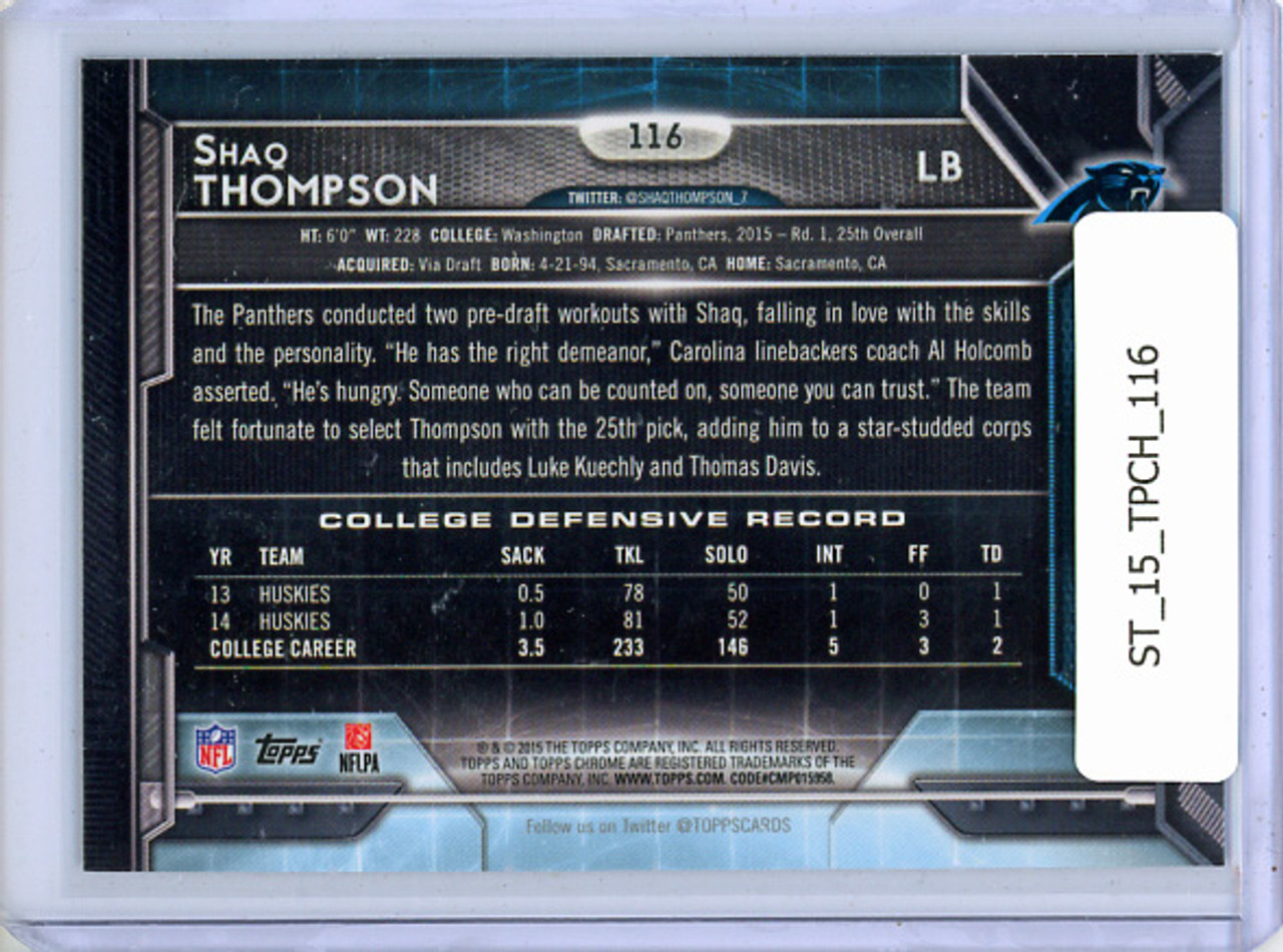 Shaq Thompson 2015 Topps Chrome #116