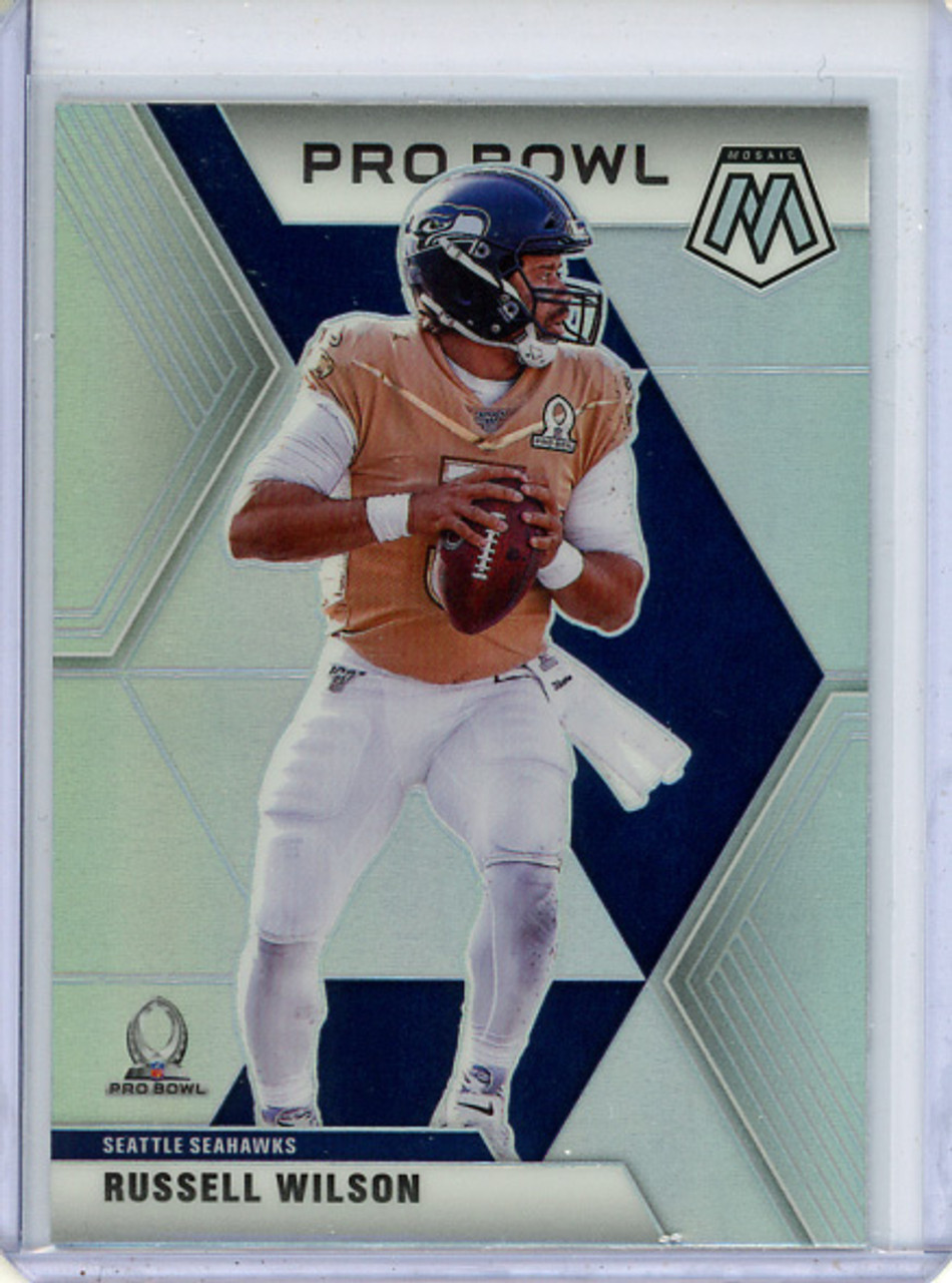 Russell Wilson 2020 Mosaic #260 Pro Bowl Silver