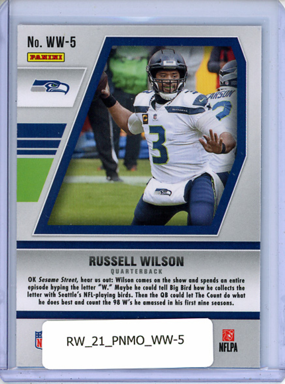 Russell Wilson 2021 Mosaic, Will to Win #WW-5