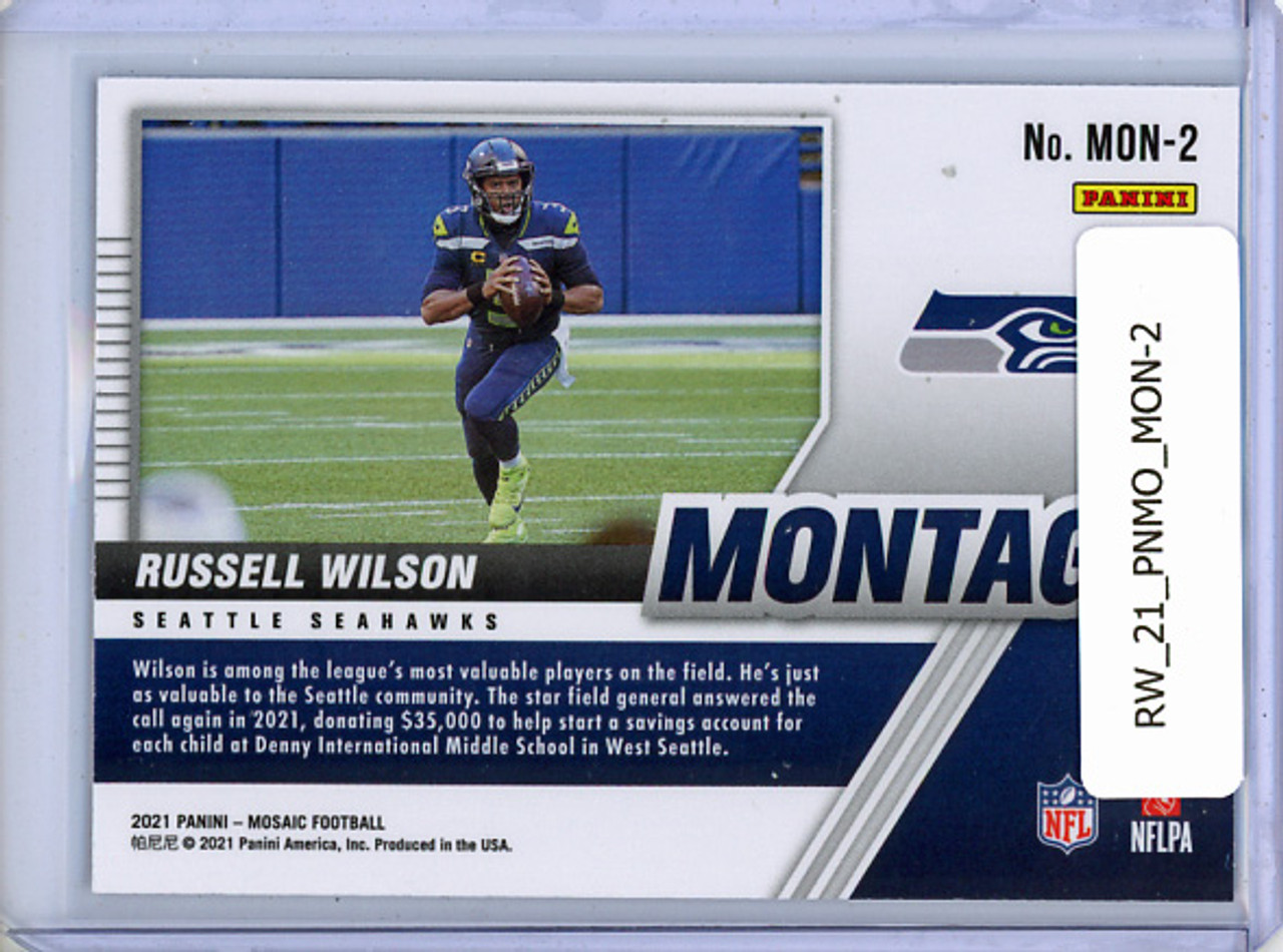Russell Wilson 2021 Mosaic, Montage #MON-2