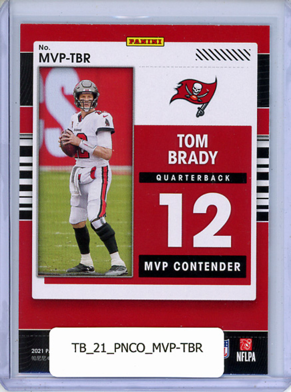 Tom Brady 2021 Contenders, MVP Contenders #MVP-TBR
