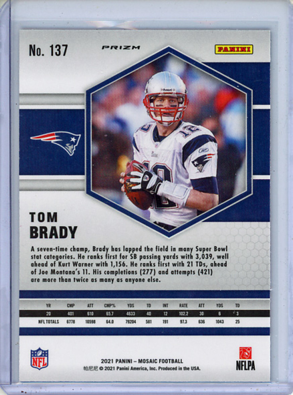 Tom Brady 2021 Mosaic #137 Pink Camo (1)