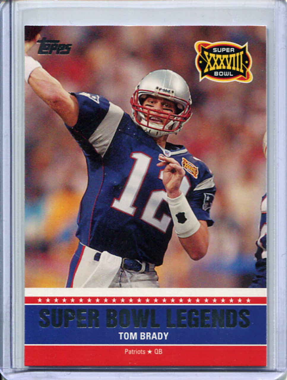 Tom Brady 2011 Topps, Super Bowl Legends #SBL-XXXVIII