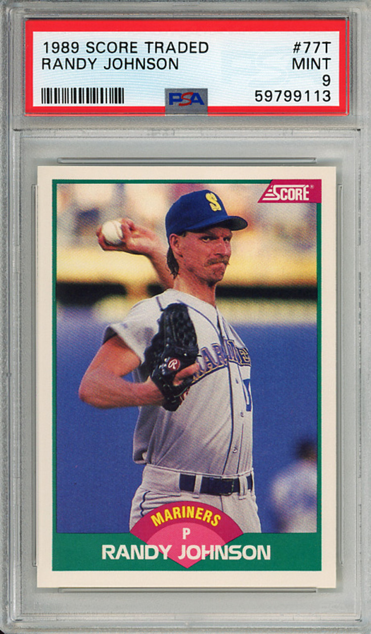 Randy Johnson 1989 Score Traded #77T PSA 9 Mint (#59799113)