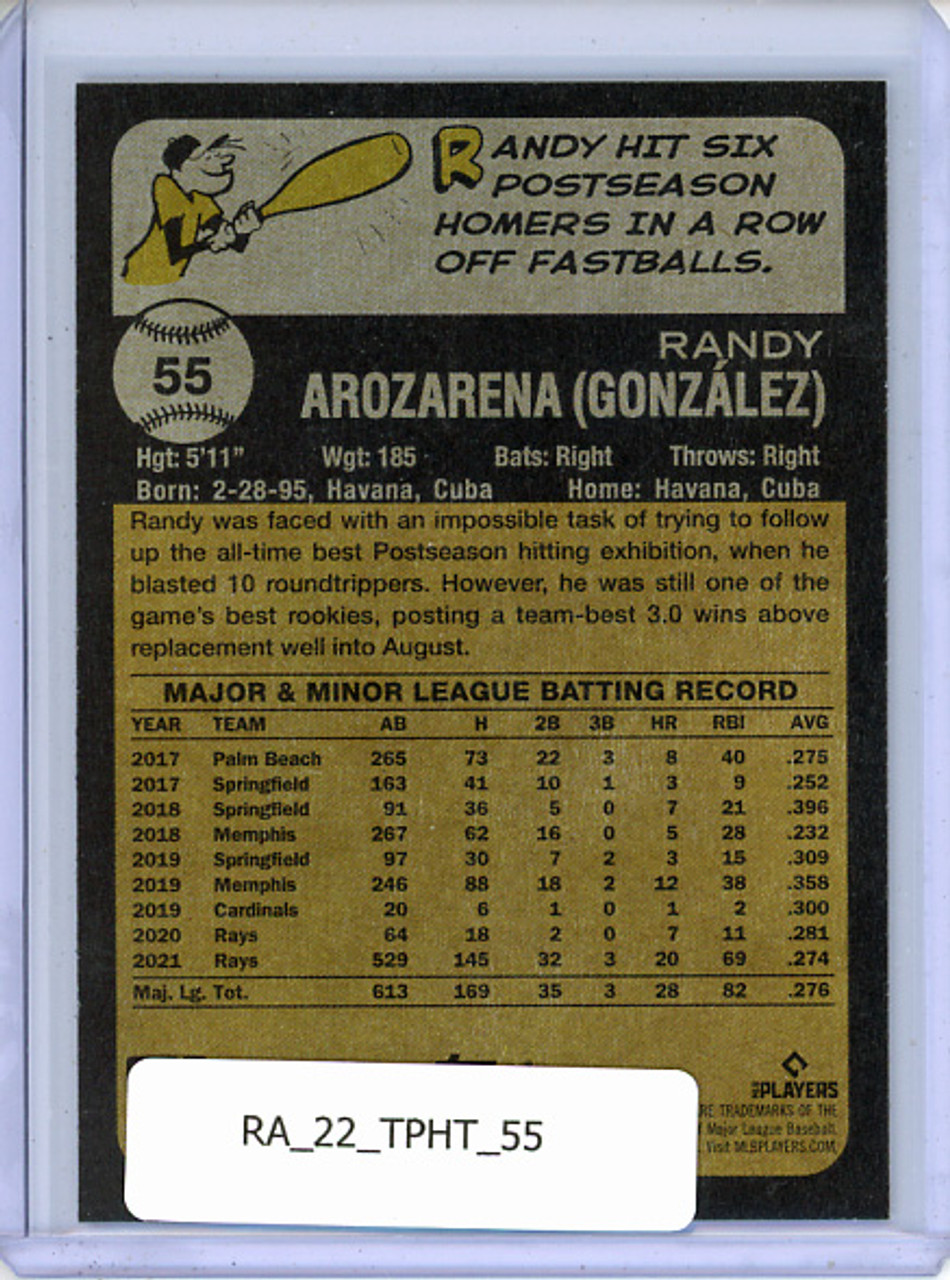 Randy Arozarena 2022 Heritage #55