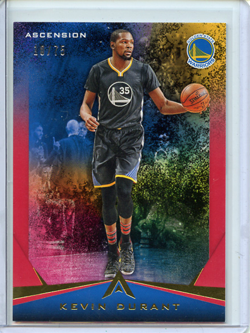 Kevin Durant 2017-18 Ascension #95 Red (#10/75)
