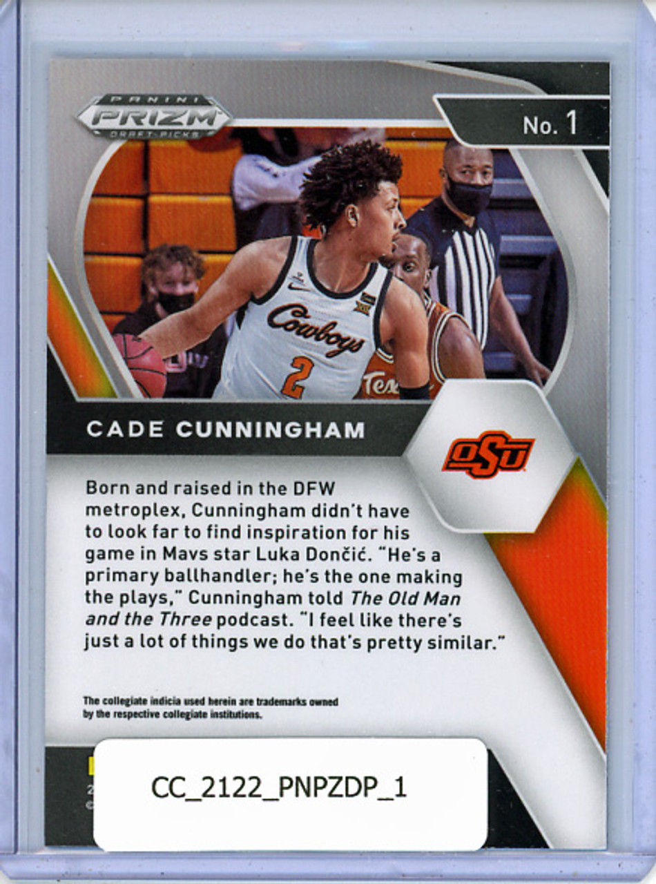 Cade Cunningham 2021-22 Prizm Draft Picks #1