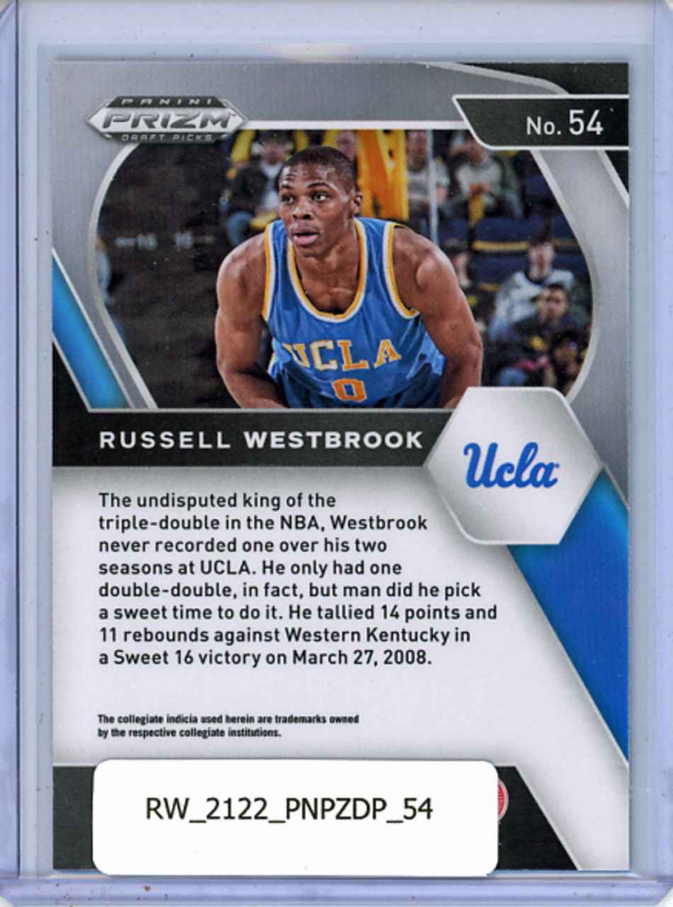 Russell Westbrook 2021-22 Prizm Draft Picks #54