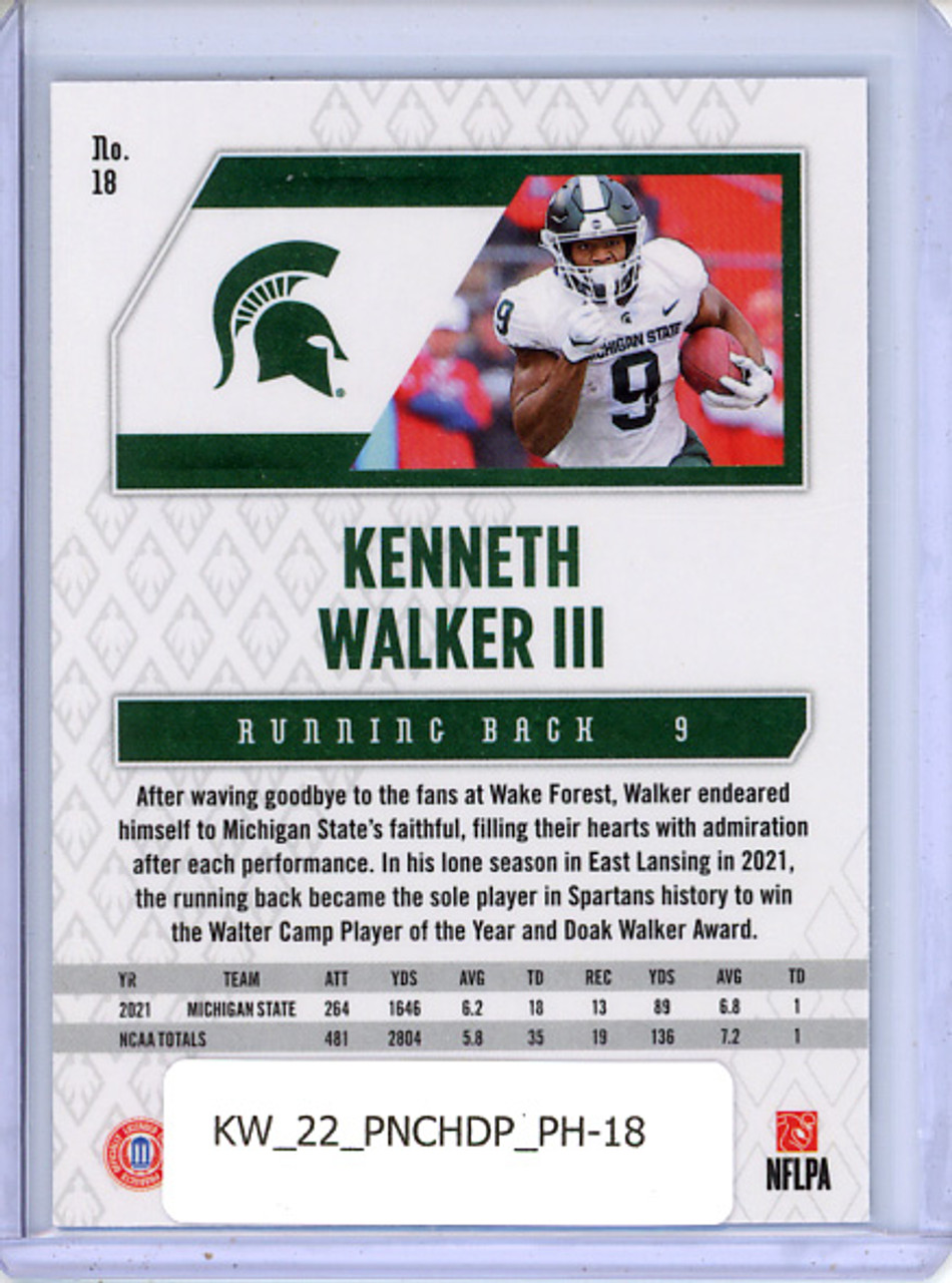 Kenneth Walker III 2022 Chronicles Draft Picks, Phoenix #18