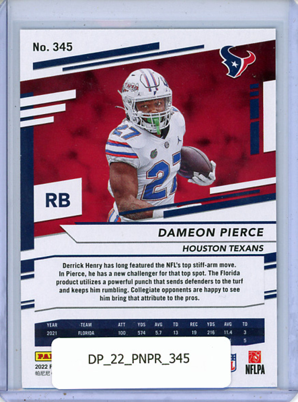 Dameon Pierce 2022 Prestige #345